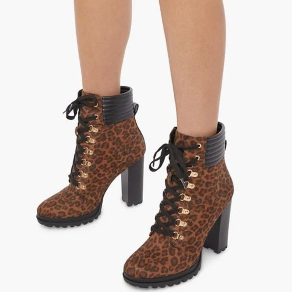 NWT Shandee Lace-Up Bootie